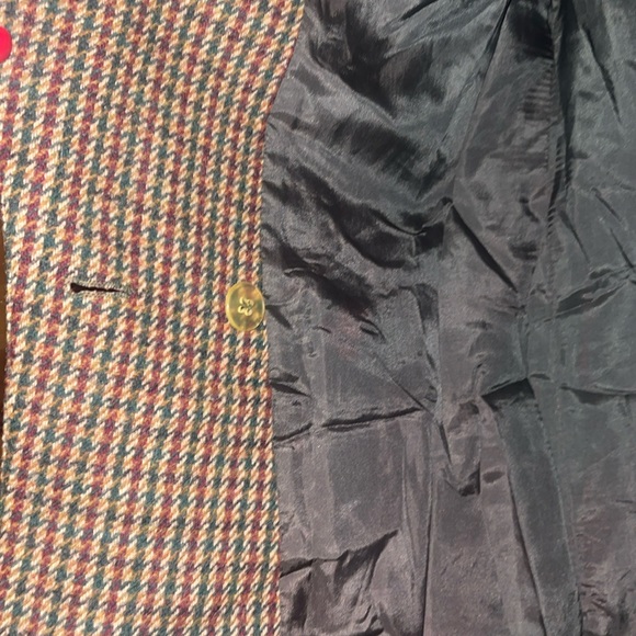 Vintage Giorgio Sant’Angelo 100% Wool Tweed Blazer - Size 8 - Picture 5 of 8
